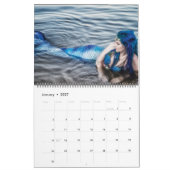 Moon Mermaid Calendar Kalender (Jan 2027)
