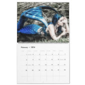 Moon Mermaid Calendar Kalender (Feb 2026)