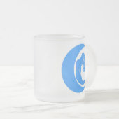 Moon Mermaid Frosted Coffee Cup Matglas Koffiemok (Voorkant rechts)