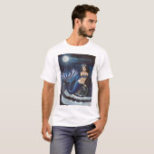 Moon mermaid t-shirt (Voorkant volledig)