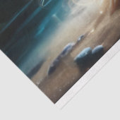 Moon Mermaid Tissue Paper Tissuepapier (Detail)