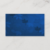 Moon met structuur visitekaartje (Achterkant)