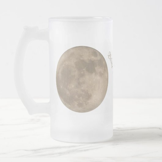Moon Mok Aangepaste Mokken voor volle bewegende be (Links)