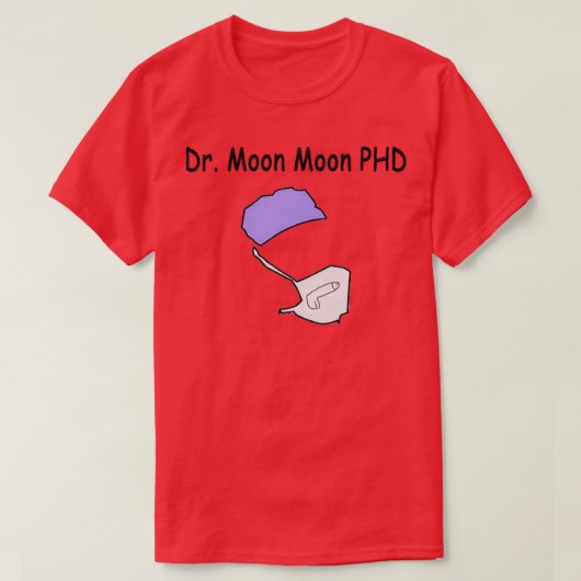 Moon Moon PHD T-shirt (Design voorkant)