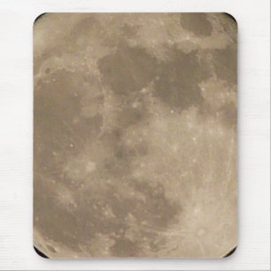Moon Mousepad Astrology Full Moon Computer Giften Muismat