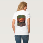 Moon Moving into the Next Universe T-shirt (Achterkant volledig)