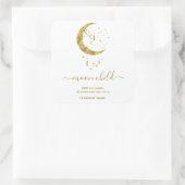 Moon Mystic Witchy Celestial potje label (Tas)