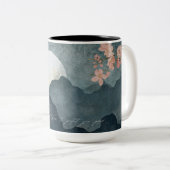Moon Night Aesthetic White Mug (Devant droit)