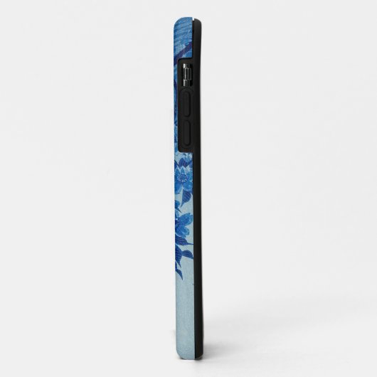Moon Night Evening Tree Blue Moonlit Case-Mate iPhone Case (Achterkant/links)