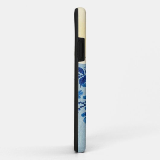 Moon Night Evening Tree Blue Moonlit Case-Mate iPhone Case (Achterkant/rechts)