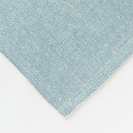 Moon Night Evening Tree Blue Moonlit Fleece Deken (Hoek)