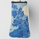 Moon Night Evening Tree Blue Moonlit Golfheadcover (Draai 90)