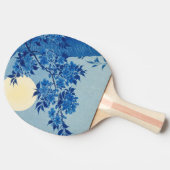 Moon Night Evening Tree Blue Moonlit Tafeltennisbatje (Zijkant)