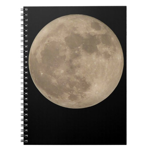 Moon Notebook Full Moon Journal Books-cadeautjes Notitieboek (Voorkant)