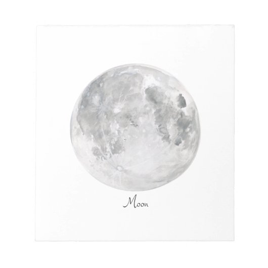 Moon Notitieblok (Voorkant)