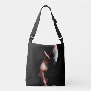 Moon Nymph door Luis Ricardo Falero Crossbody Tas