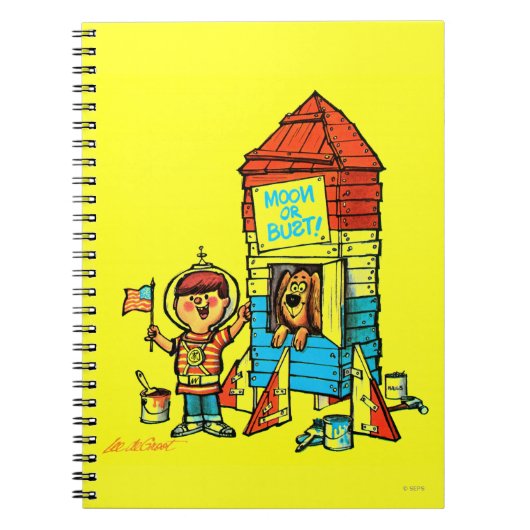 Moon of Bust! Notitieboek (Voorkant)