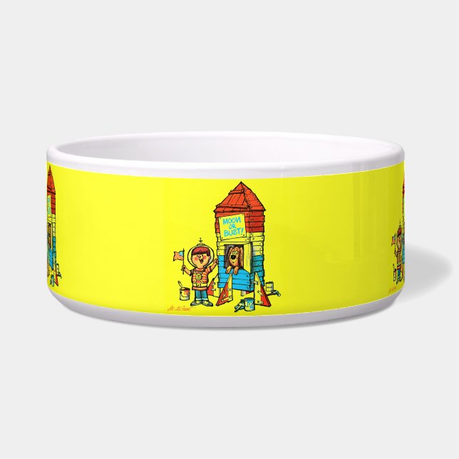 Moon of Bust! Voerbakje (Voorkant)