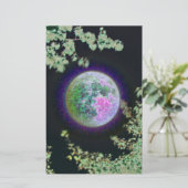 Moon omkeren briefpapier (Staand voorkant)