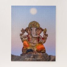 Moon Over Ganeshji, 16x20 puzzel