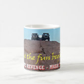 Moon Over Machines Moab Utah Coffee Mok (Center)