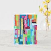 Moon over Miami Blank Notecard Kaart (Gele Bloem)