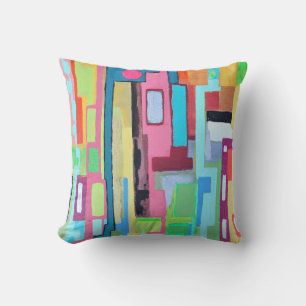 Moon Over Miami Coussin de jeté extérieur 40 x 40