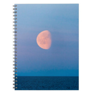 Moon Over the Bering Sea Russia Far East Notitieboek