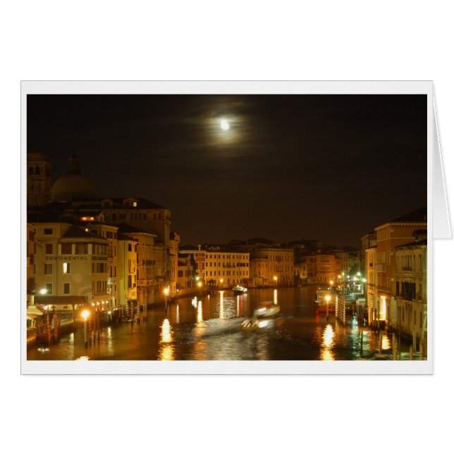 Moon Over Venice (Voorkant Horizontaal)