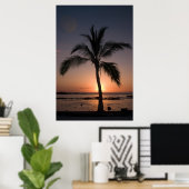 MOON PALM POSTER (Thuiskantoor)