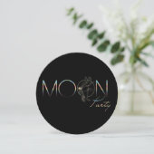 Moon Party - Carte d'invitation (Debout devant)