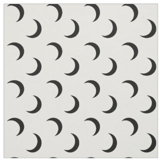 Moon Pattern Elegant Crescent Stof