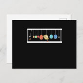 Moon Pendulum Planets Astronaut Space Briefkaart (Voorkant / Achterkant)
