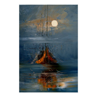 Moon Perfect Poster