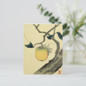 Moon, Persimmon en Grasshopper, 1807 Briefkaart (Staand voorkant)