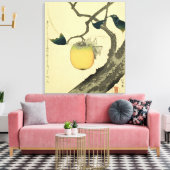 Moon, Persimmon en Grasshopper, 1807 Canvas Afdruk (Insitu (Woonkamer))