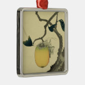 Moon, Persimmon en Grasshopper, 1807 Metalen Ornament (Rechts)