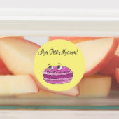 Moon Petit Macaron Labels (Aangebracht)
