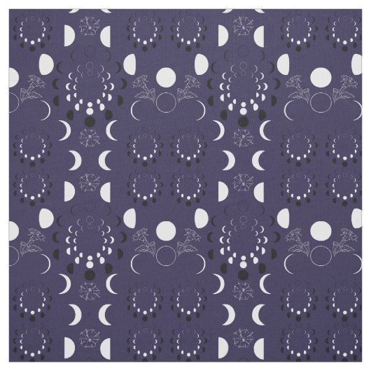 Moon Phase en Datura Stof (Swatch)