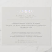 Moon Phase Flyer (Achterkant)