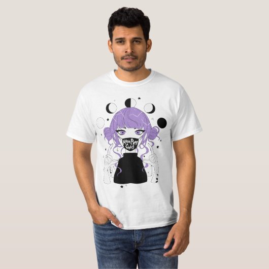 MOON PHASE GANG T-SHIRT (Voorkant volledig)