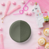 Moon Phase Moss Green Paper Bord –  (Feest)