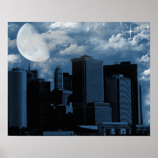 Moon Phase Poster (Voorkant)