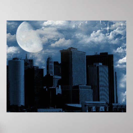 Moon Phase Poster (Voorkant)