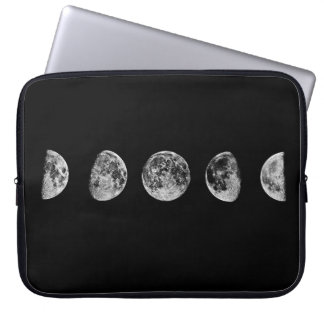 Moon Phases 15-inch laptop hoesje Sleeve