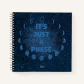 Moon Phases Journal et Sketbook (Devant)