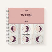 Moon Phases Journal et Sketbook (Devant)