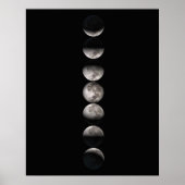 Moon Phases Poster (Voorkant)