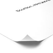 Moon Phases Signature Drinken Wedding Bar Poster (Hoek)