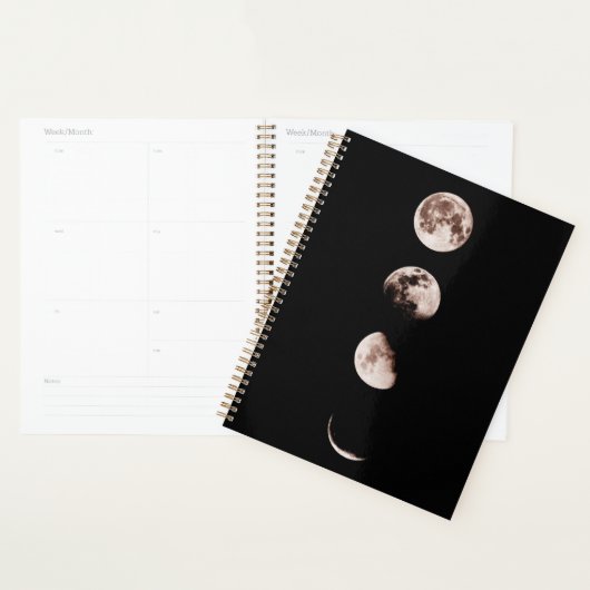 Moon Phases Wall Art – Celestial Home Decor (Devant avec enveloppe)